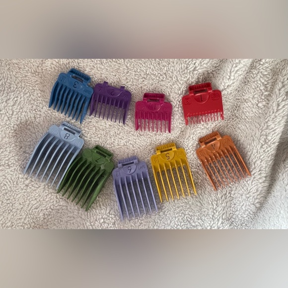 16 pc. WAHL ELECTRIC RAZOR/SHAVER GUARDS WITH CASE, no razor incuded - Picture 1 of 5